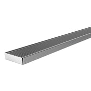 Phoenix Flat Channel Drain HG 75 x 600mm Outlet 65mm, Stainless Steel