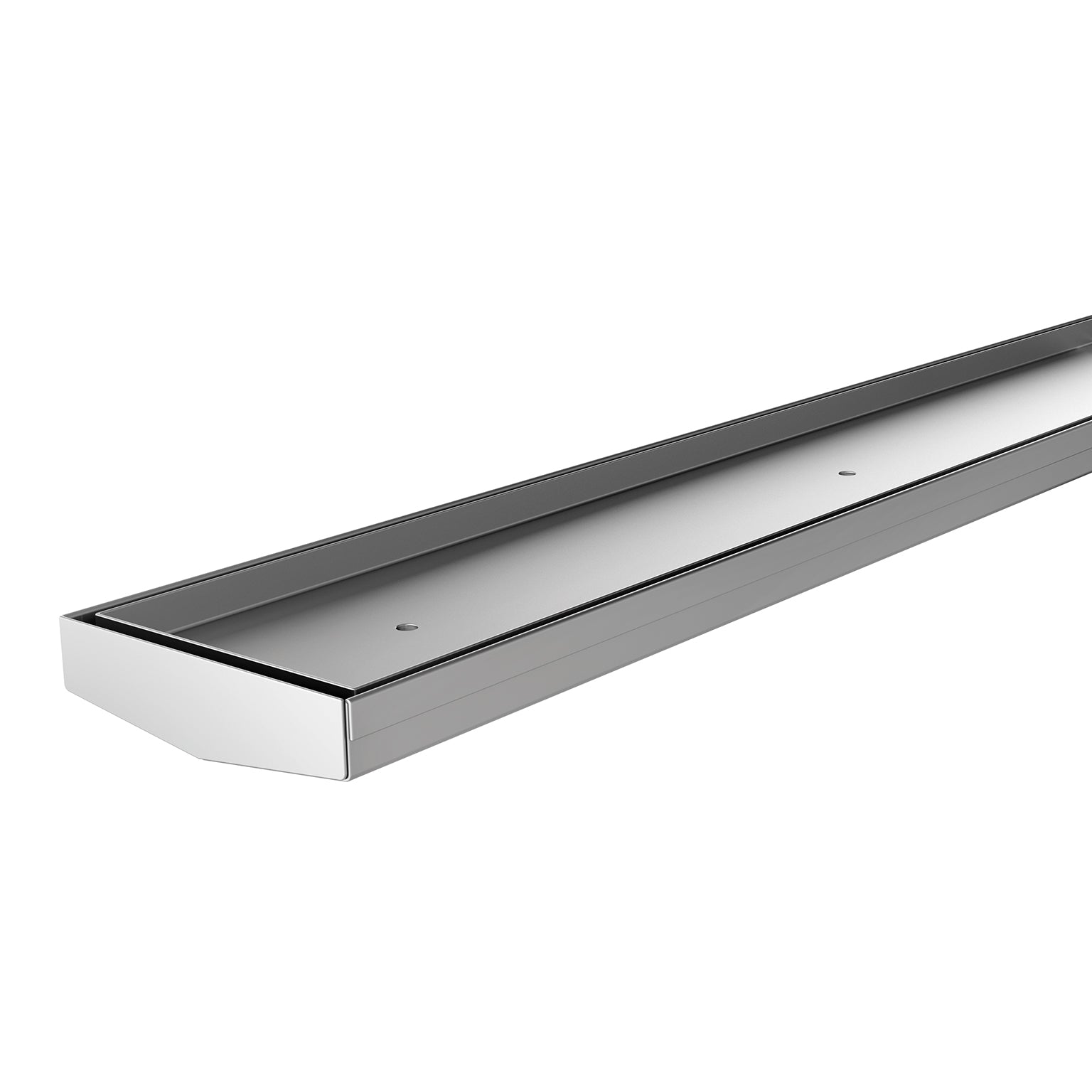 Phoenix V Channel Drain TI 100 x 750mm Outlet 90mm, Stainless Steel