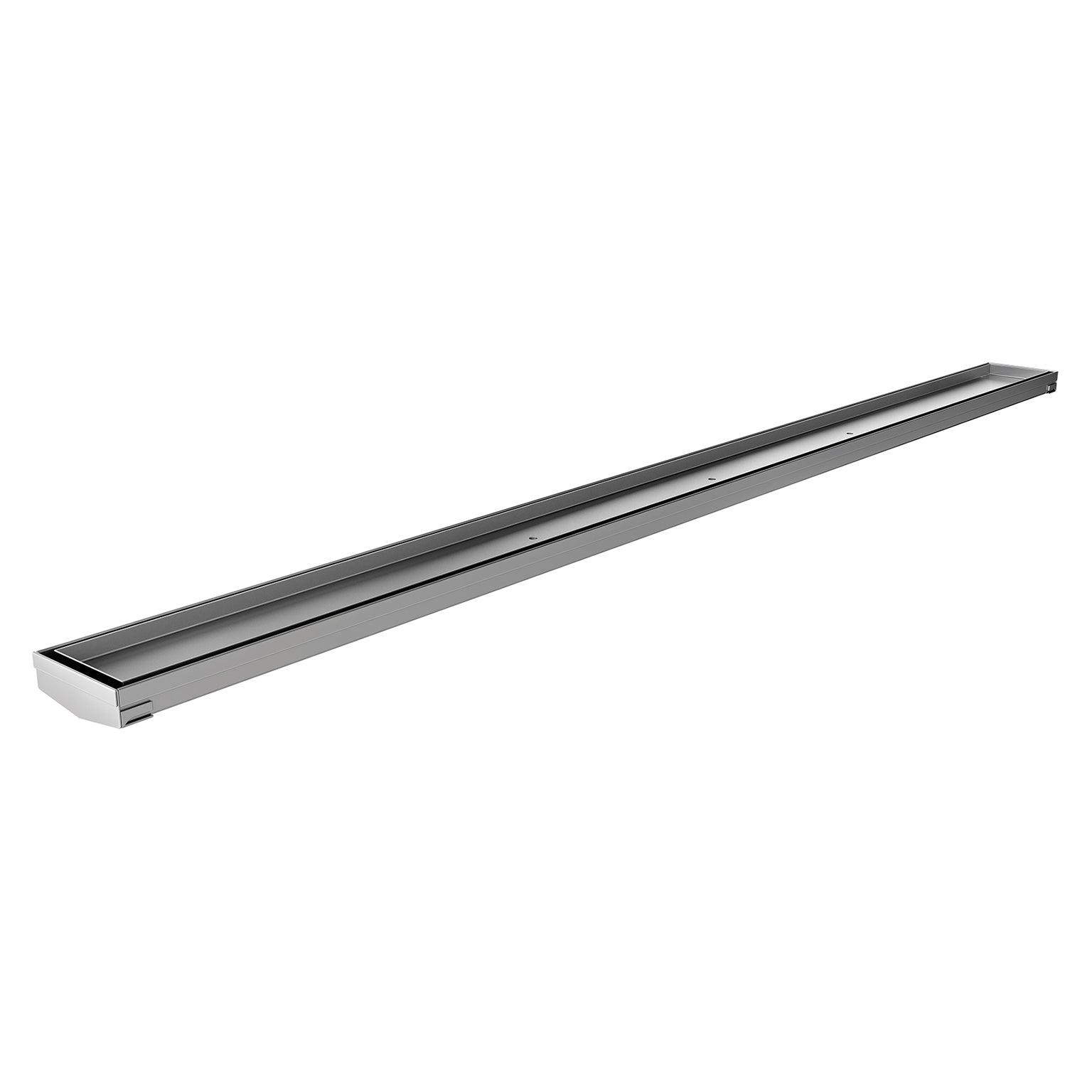 Phoenix V KIT Channel Drain TI 75 x 1215mm Outlet 65mm, Stainless Steel
