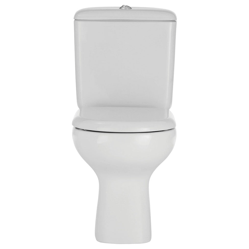 Fienza Liwa Toilet Suite P-Trap Soft Close, Gloss White