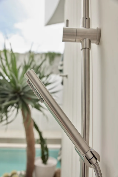Meir Outdoor Combination Shower Rail SS316, Stainless Steel