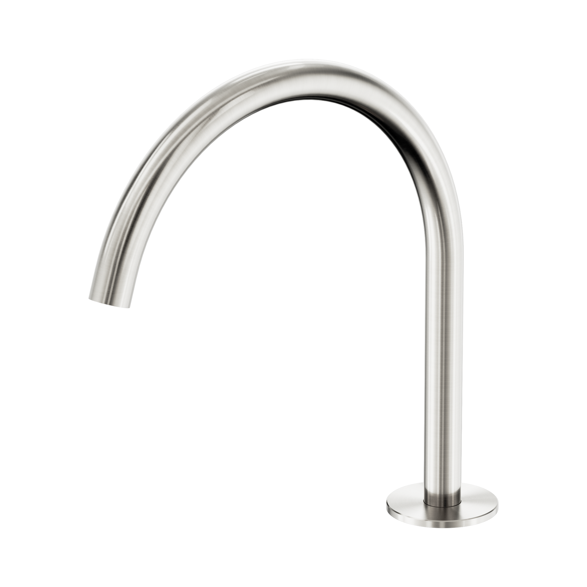 Nero Serenity Bath/Kitchen Arc Spout, Brushed Nickel
