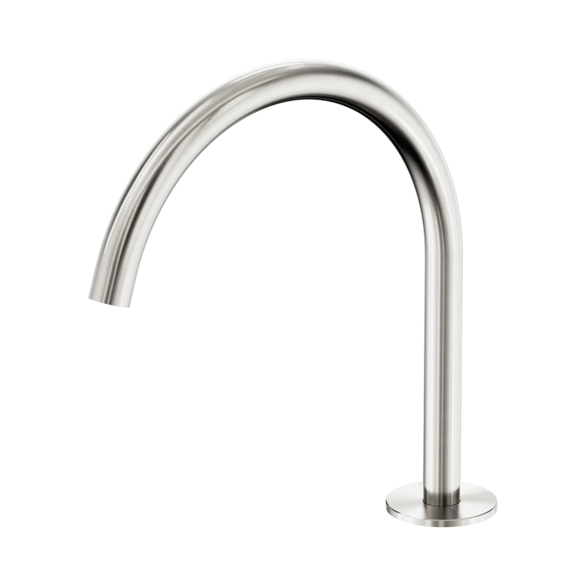 Nero Serenity Bath/Kitchen Arc Spout, Brushed Nickel