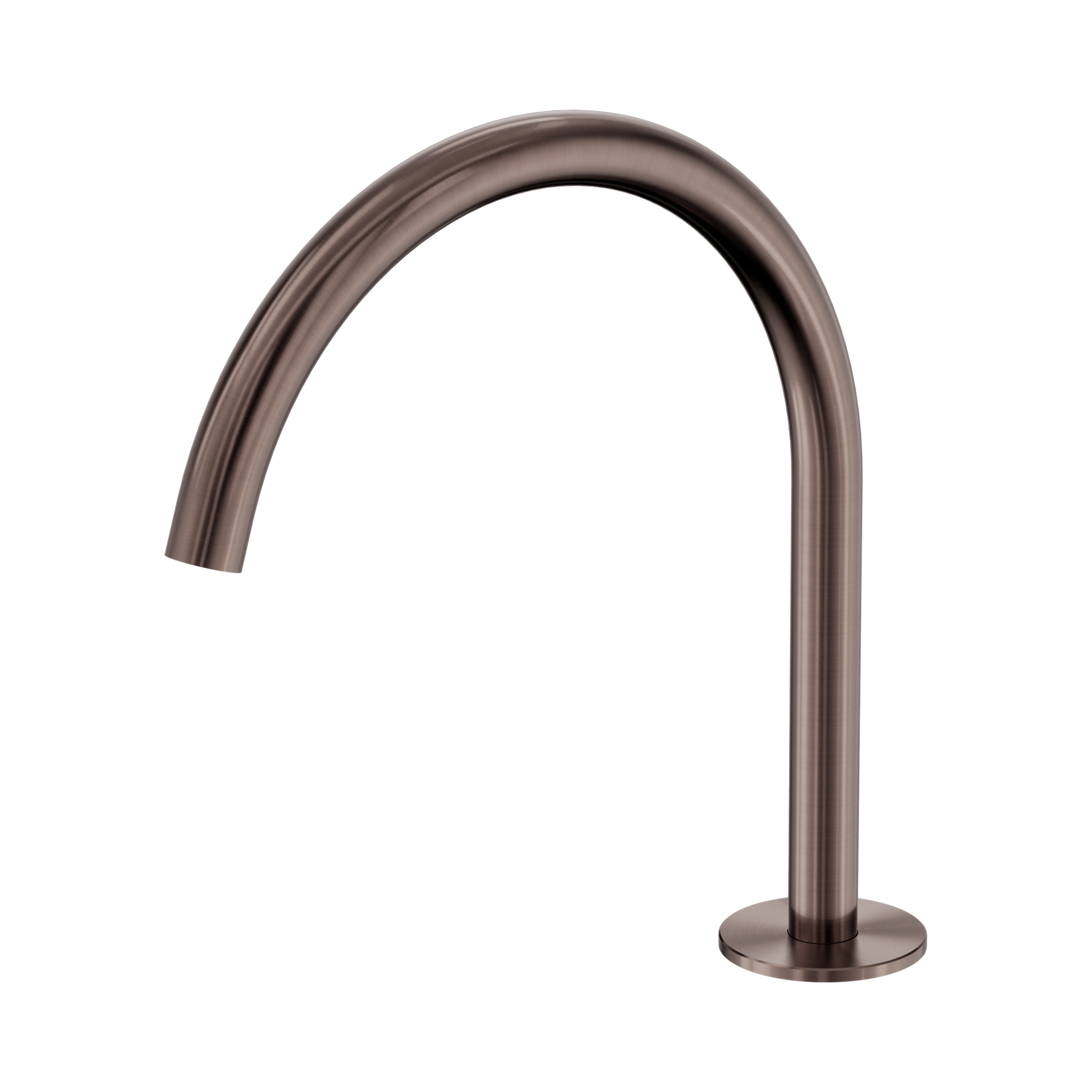 Nero Serenity Bath/Kitchen Arc Spout, Brushed Bronze
