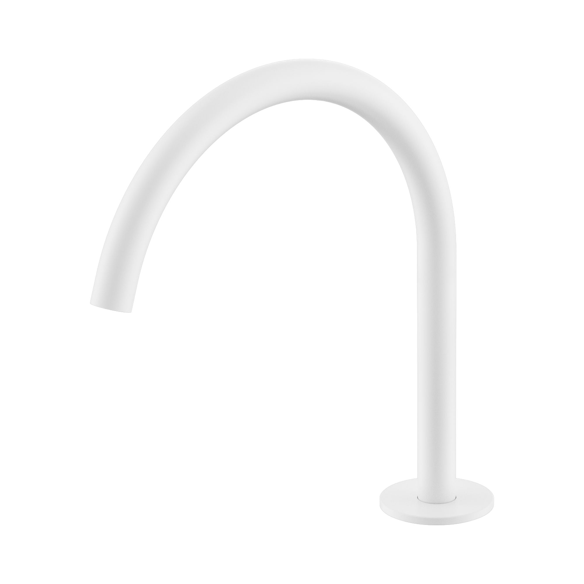 Nero Serenity Bath/Kitchen Arc Spout, Matte White