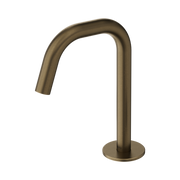 Nero Serenity Basin Edge Spout, Tumbled Antique Brass