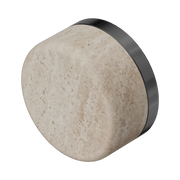 Nero Serenity Rome Travertine Handle, Gun Metal