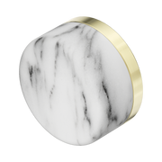 Nero Serenity Arabescato Corchia Handle, Brushed Gold