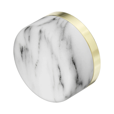 Nero Serenity Arabescato Corchia Handle, Brushed Gold