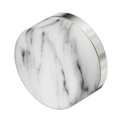 Nero Serenity Arabescato Corchia Handle, Brushed Nickel