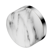 Nero Serenity Arabescato Corchia Handle, Chrome