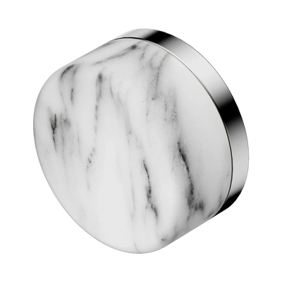 Nero Serenity Arabescato Corchia Handle, Chrome