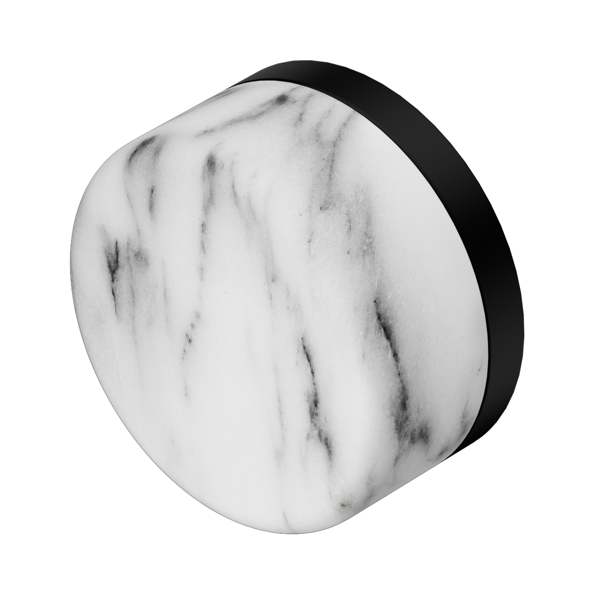 Nero Serenity Arabescato Corchia Handle, Matte Black