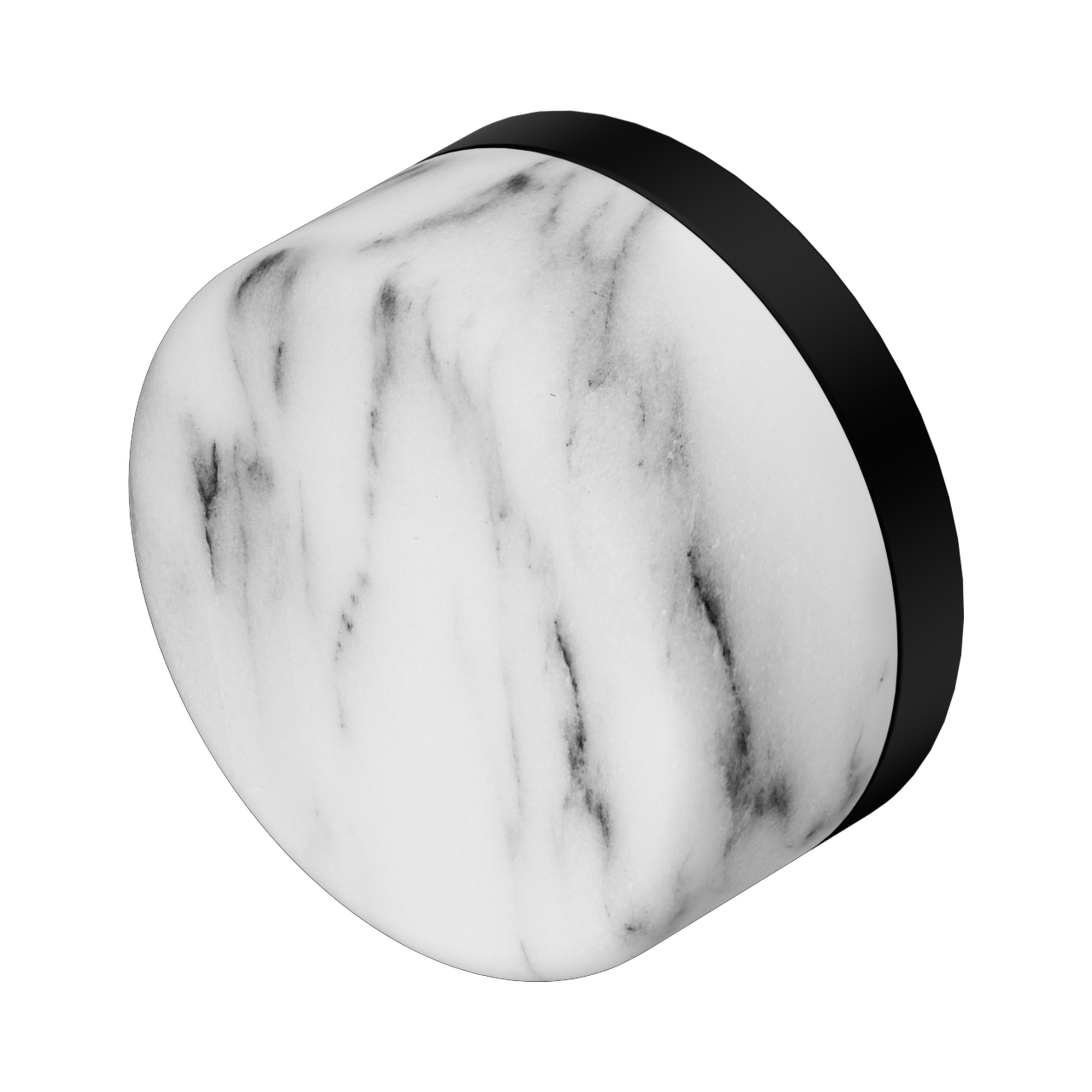 Nero Serenity Arabescato Corchia Handle, Matte Black