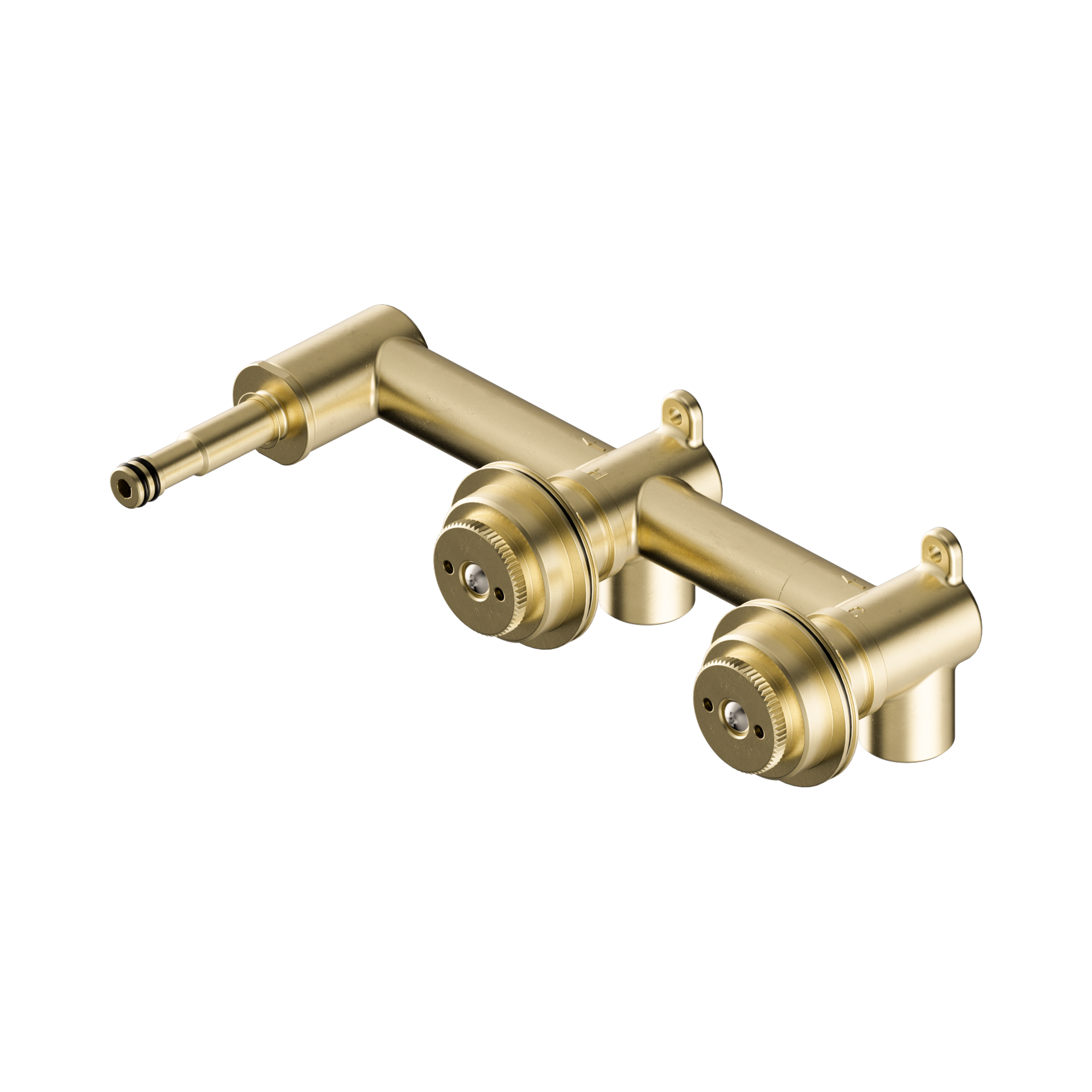Nero Serenity Wall Basin Set Offset Spout Body Only
