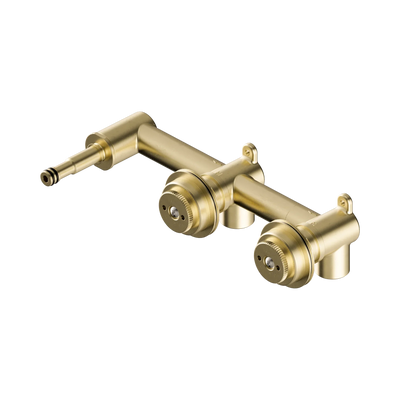 Nero Serenity Wall Basin Set Offset Spout Body Only