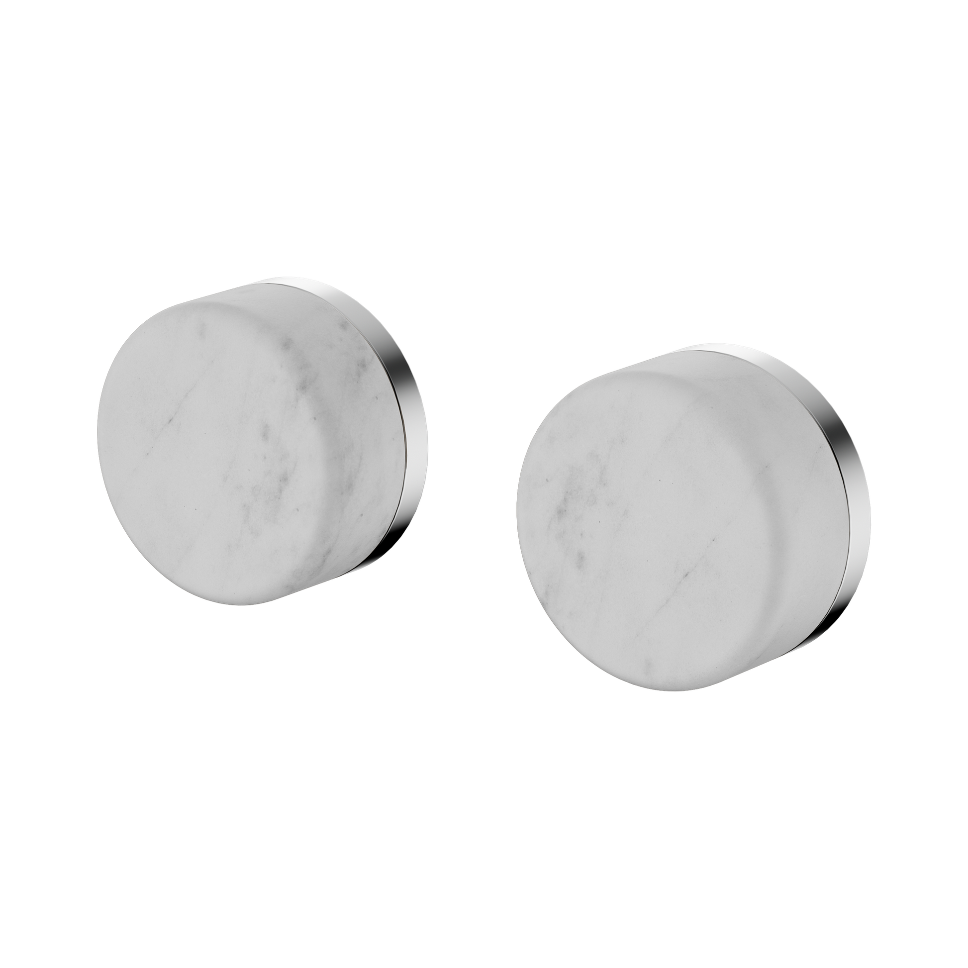 Nero Serenity Wall Top Assemblies With Carrara Handle, Chrome