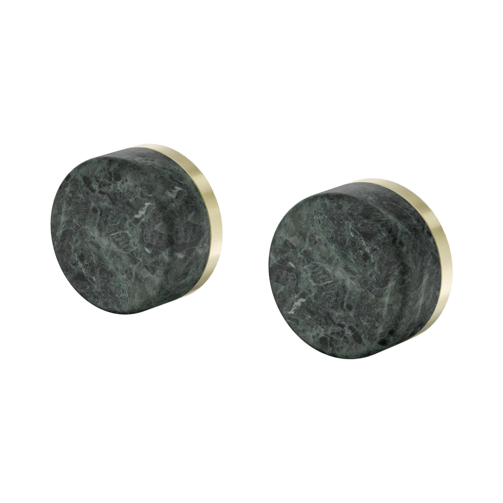 Nero Serenity Wall Top Assemblies With Verde Alpi Handle, Brushed Gold