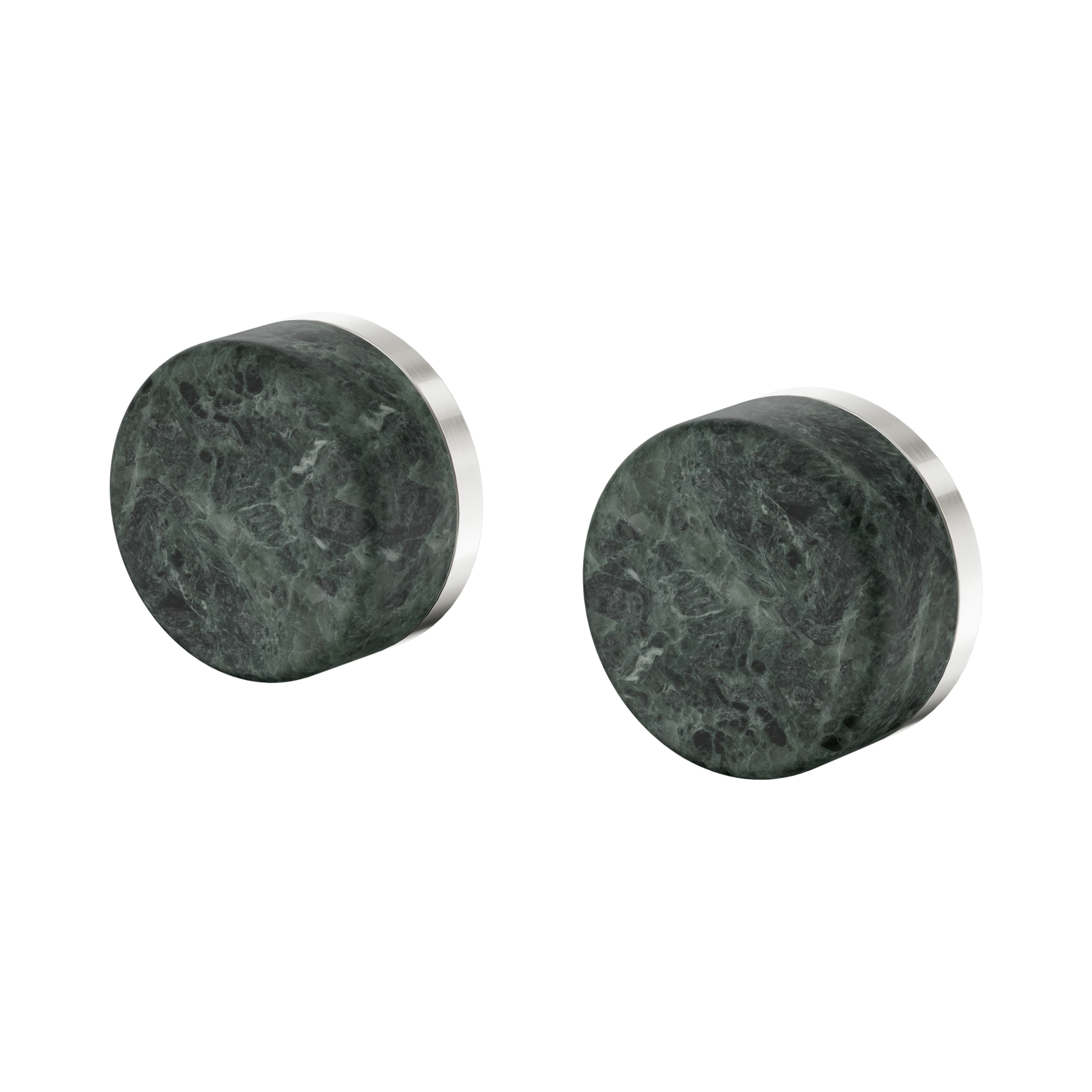 Nero Serenity Wall Top Assemblies With Verde Alpi Handle, Brushed Nickel