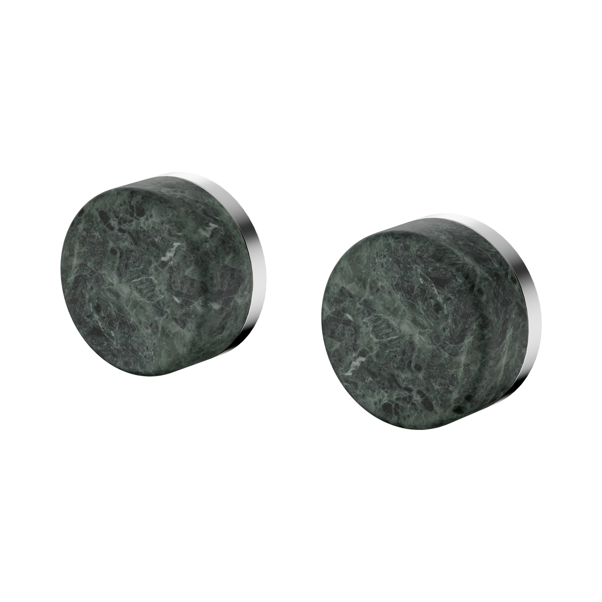 Nero Serenity Wall Top Assemblies With Verde Alpi Handle, Chrome