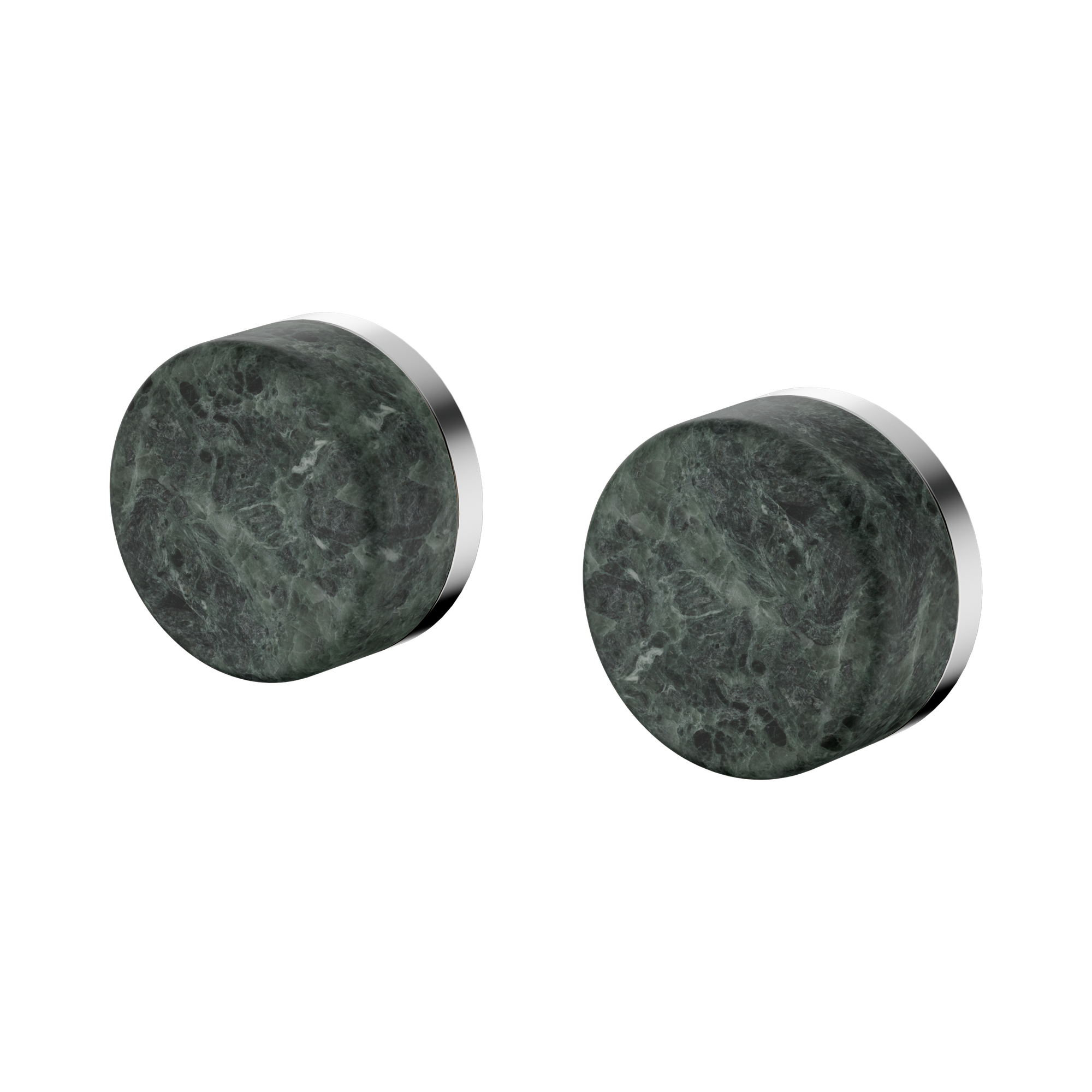 Nero Serenity Wall Top Assemblies With Verde Alpi Handle, Chrome