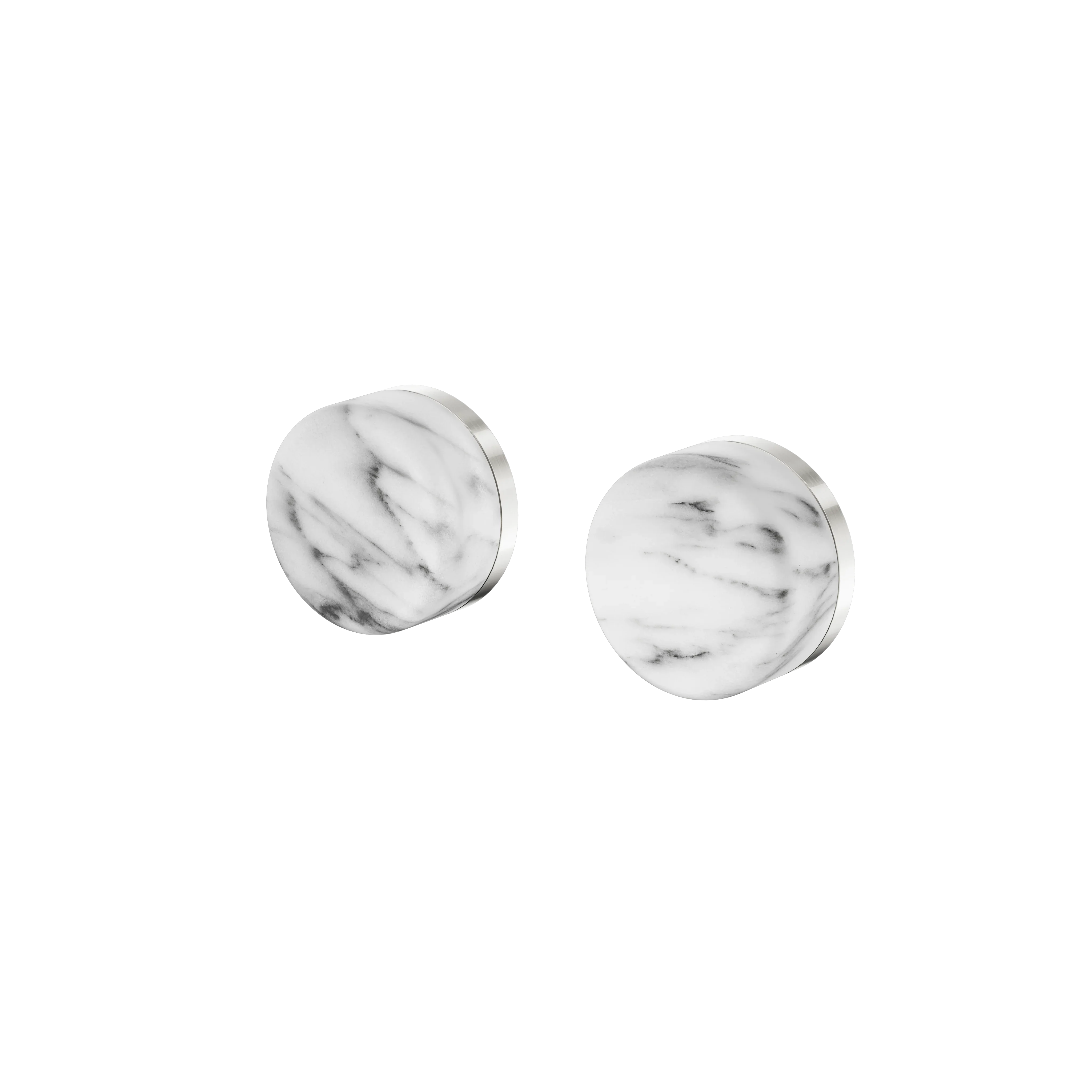 Nero Serenity Wall Top Assembly With Arabescato Corchia Handle