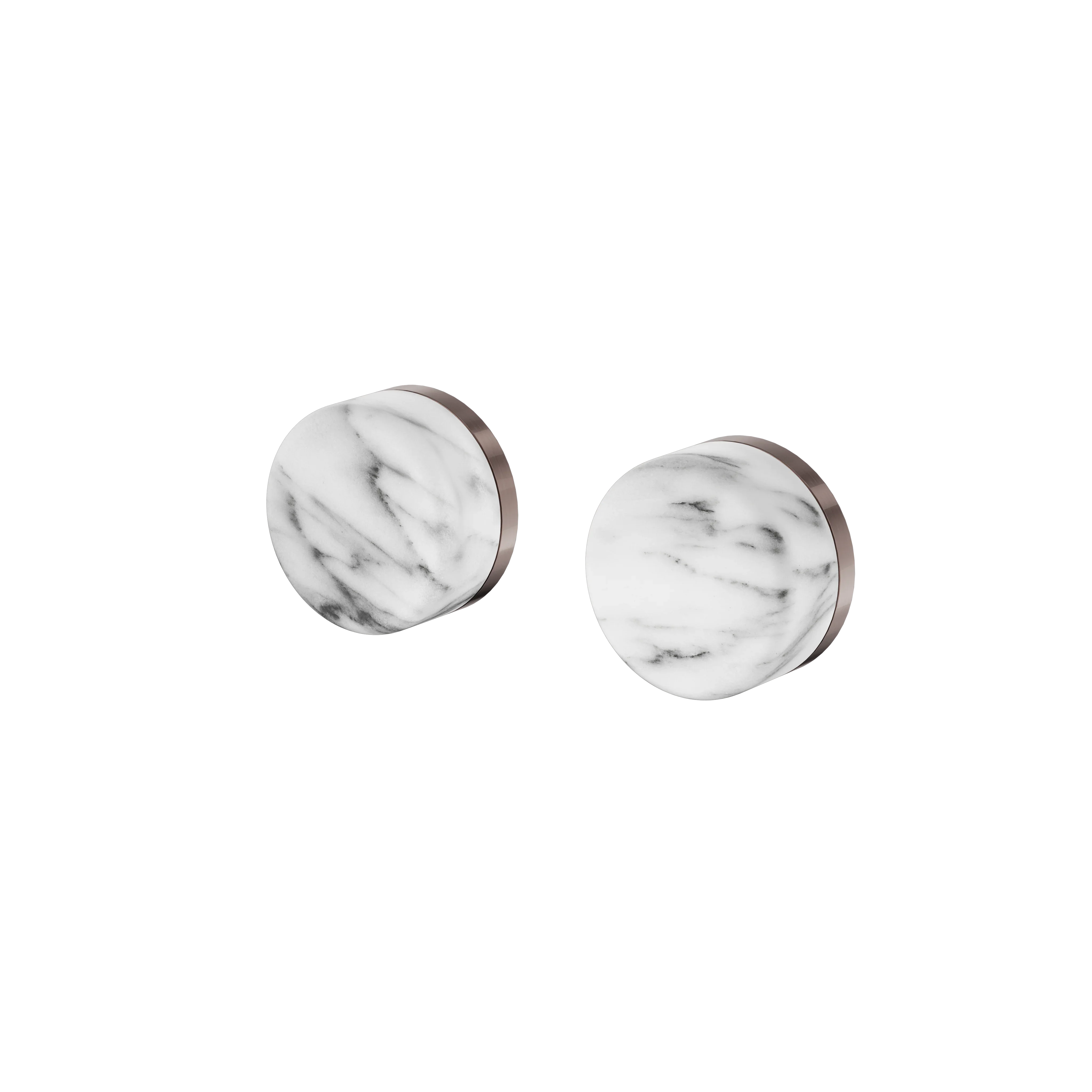 Nero Serenity Wall Top Assembly With Arabescato Corchia Handle