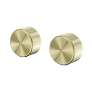Nero Serenity Wall Top Assemblies With Metal Handle, Brushed Gold