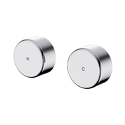 Nero Serenity Wall Top Assemblies With Metal Handle, Chrome