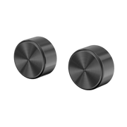 Nero Serenity Wall Top Assemblies With Metal Handle, Gun Metal