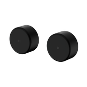 Nero Serenity Wall Top Assemblies With Metal Handle, Matte Black