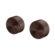 Nero Serenity Wall Top Assemblies With Metal Handle, Rome Bronze