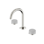 Nero Serenity Basin Set Arc Spout With Carrara Handle