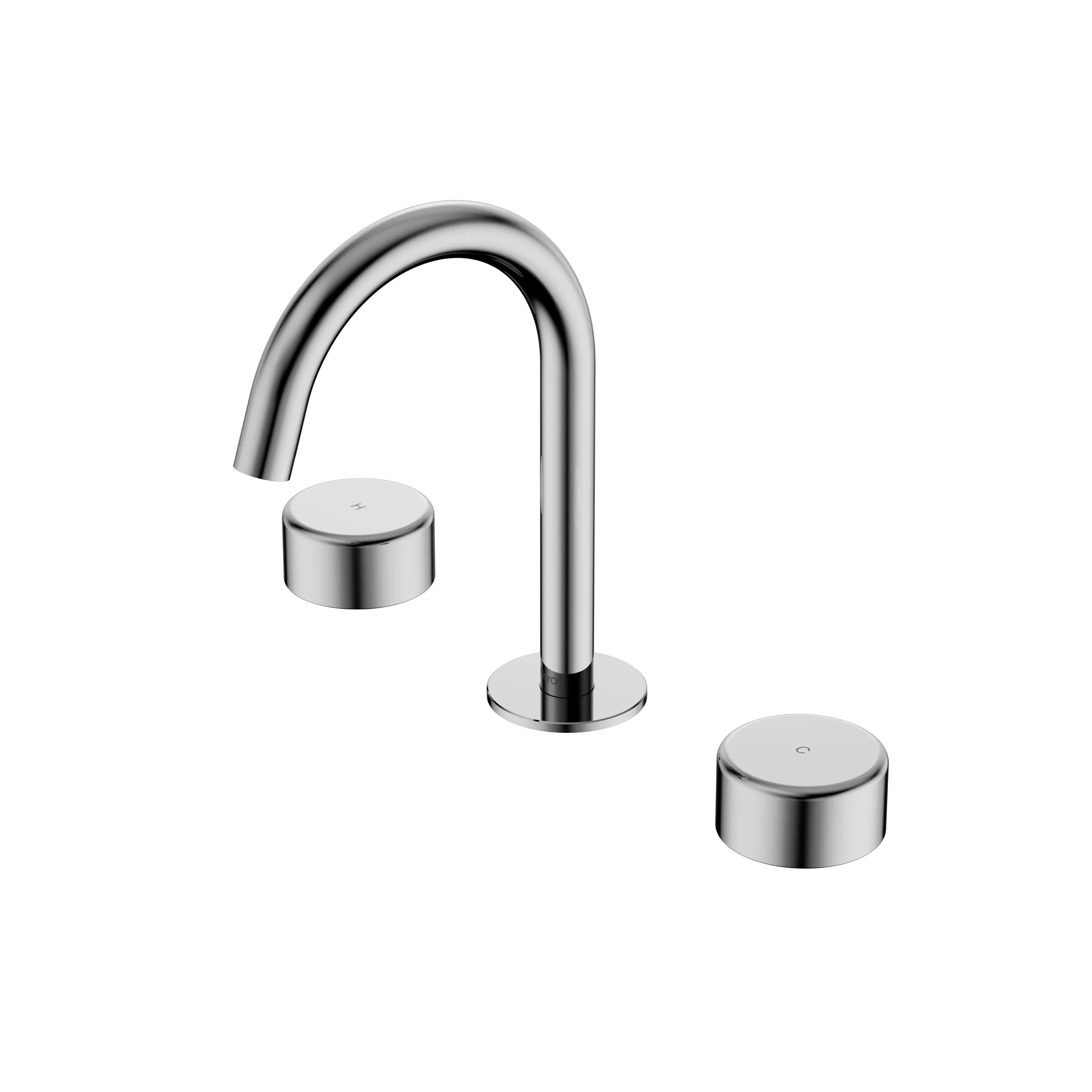Nero Serenity Basin Set Arc Spout With Metal Handle