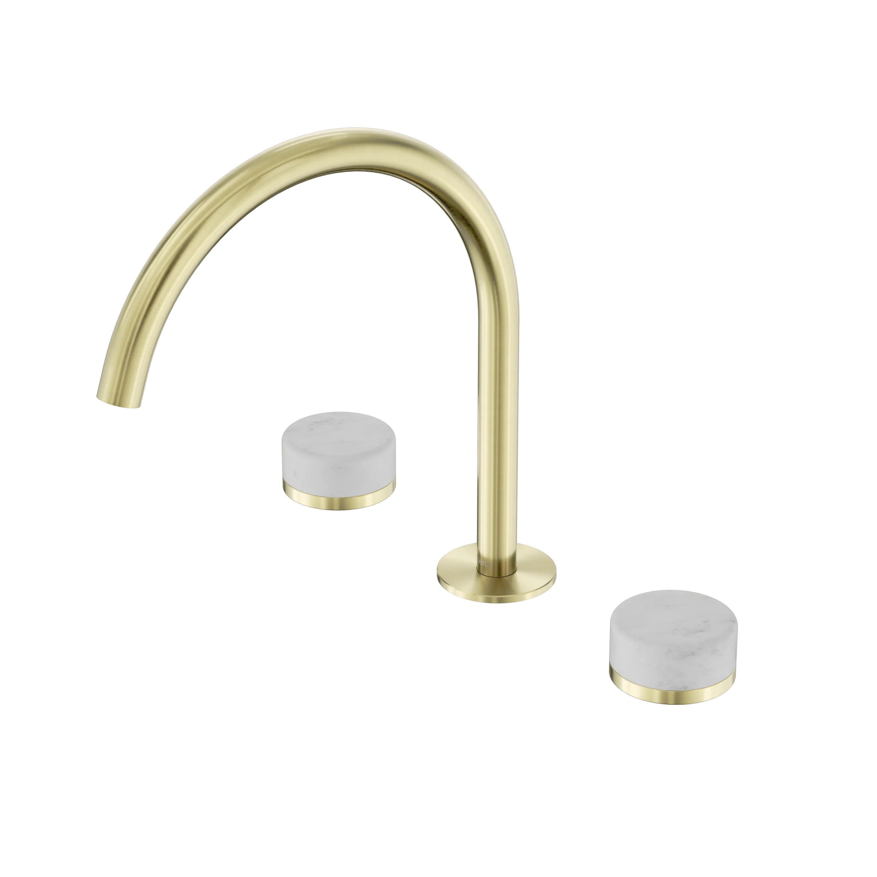 Nero Serenity Bath/Kitchen Set Arc Spout With Carrara Handle