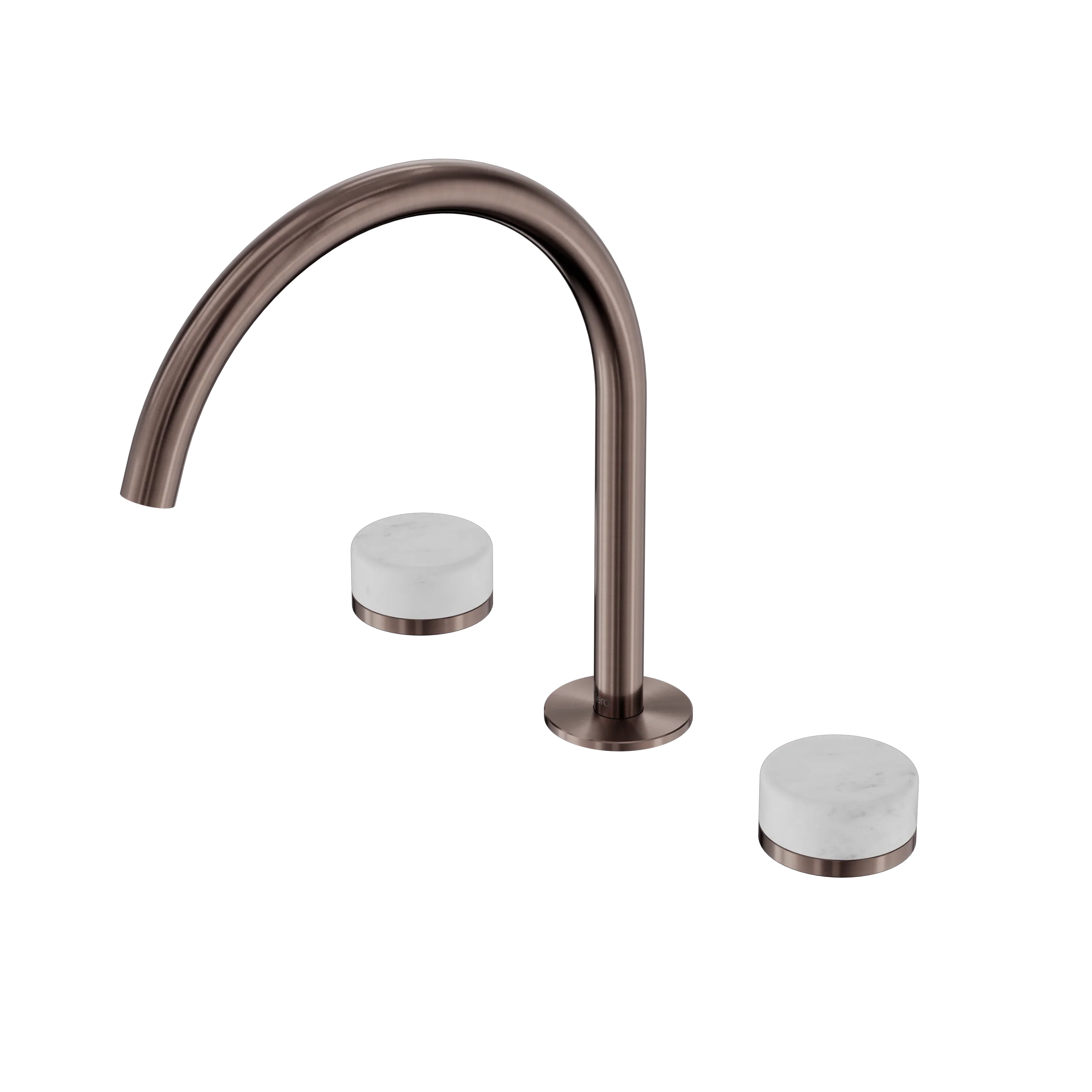 Nero Serenity Bath/Kitchen Set Arc Spout With Carrara Handle