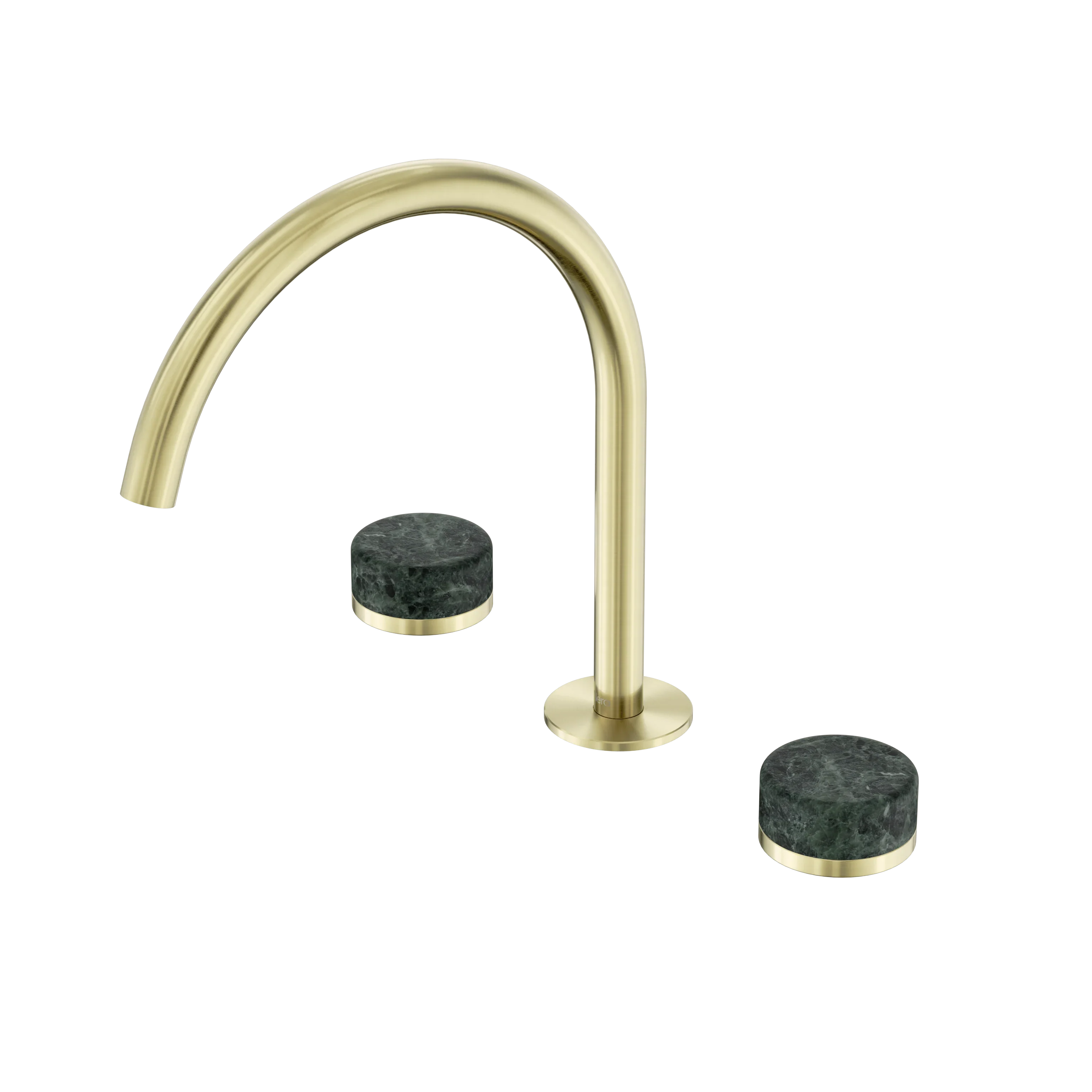 Nero Serenity Bath/Kitchen Set Arc Spout With Verde Alpi Handle