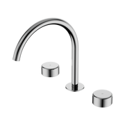 Nero Serenity Bath/Kitchen Set Arc Spout With Metal Handle, Chrome