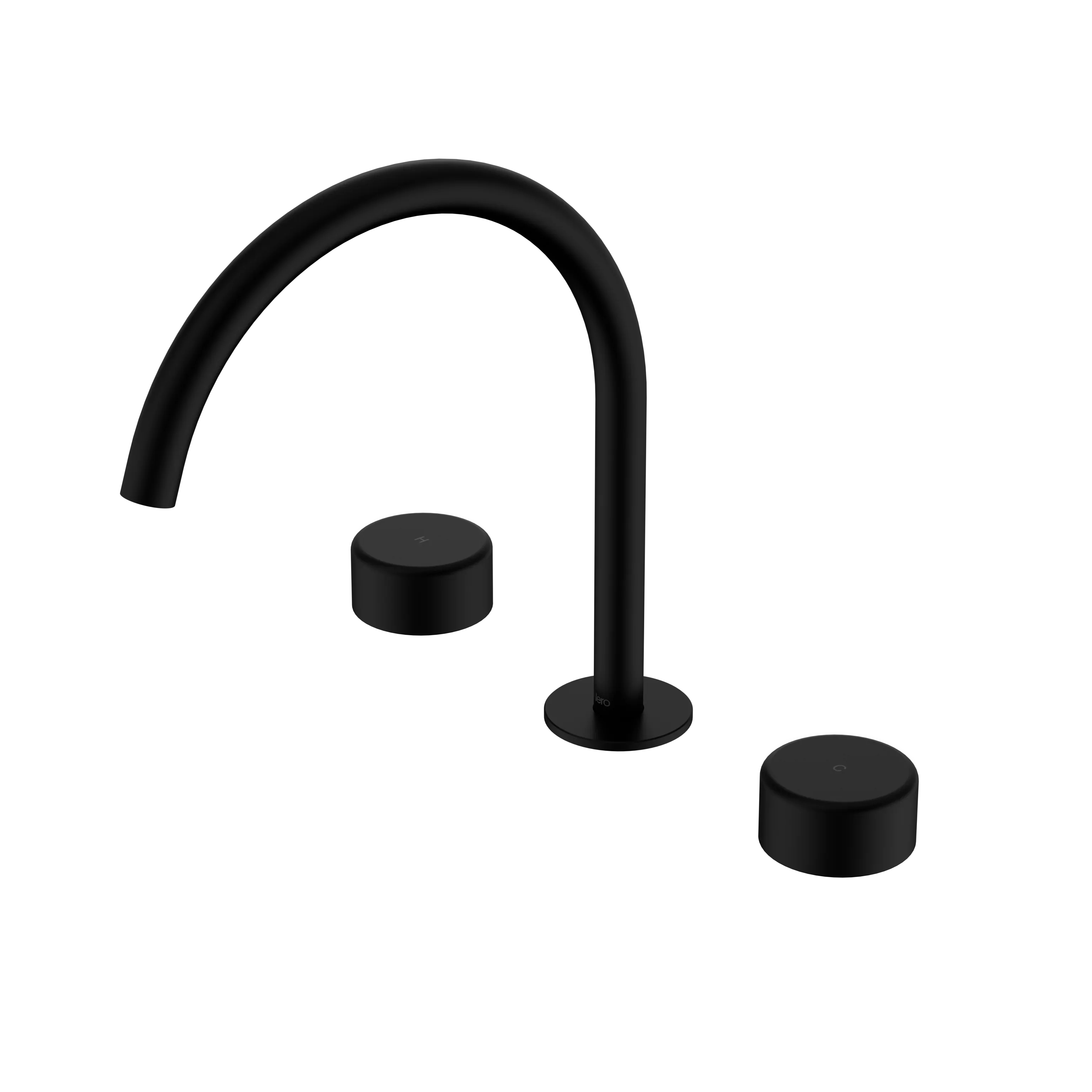 Nero Serenity Bath/Kitchen Set Arc Spout With Metal Handle