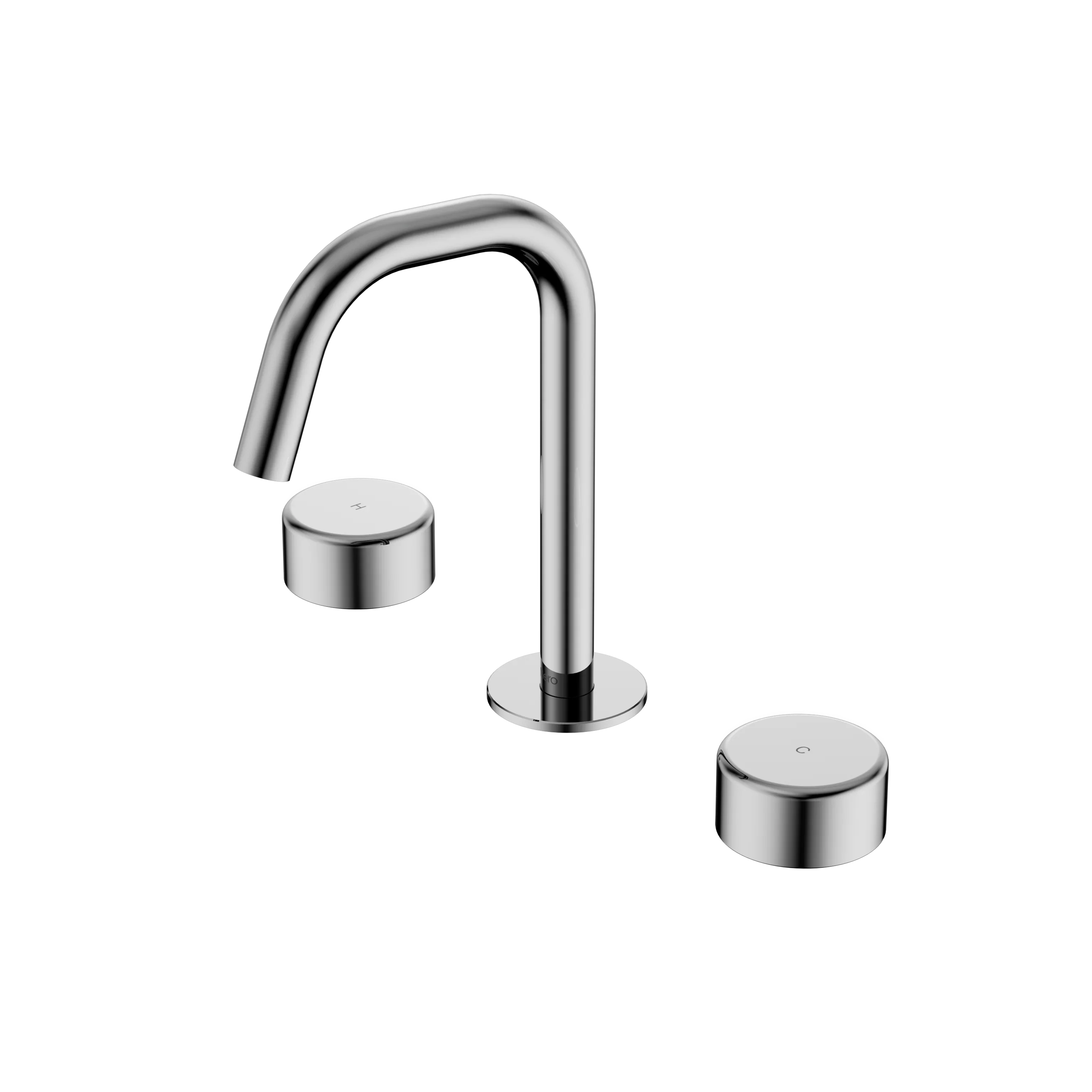 Nero Serenity Basin Set Edge Spout With Metal Handle