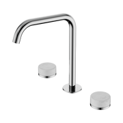 Nero Serenity Bath/Kitchen Set Edge Spout With Carrara Handle, Chrome