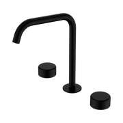 Nero Serenity Bath/Kitchen Set Edge Spout With Metal Handle, Matte Black