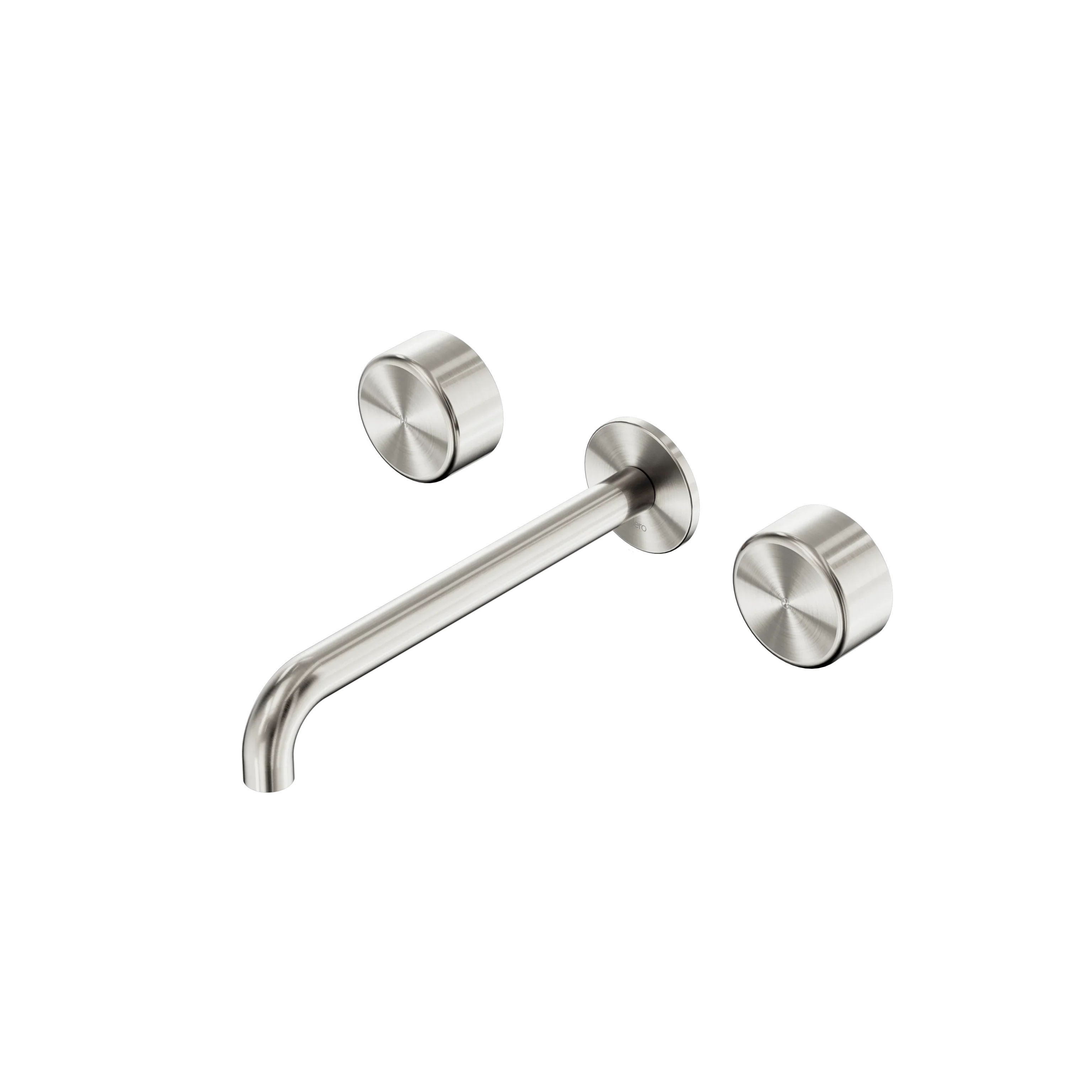 Nero Serenity Wall Basin Set 160mm Spout With Metal Handle