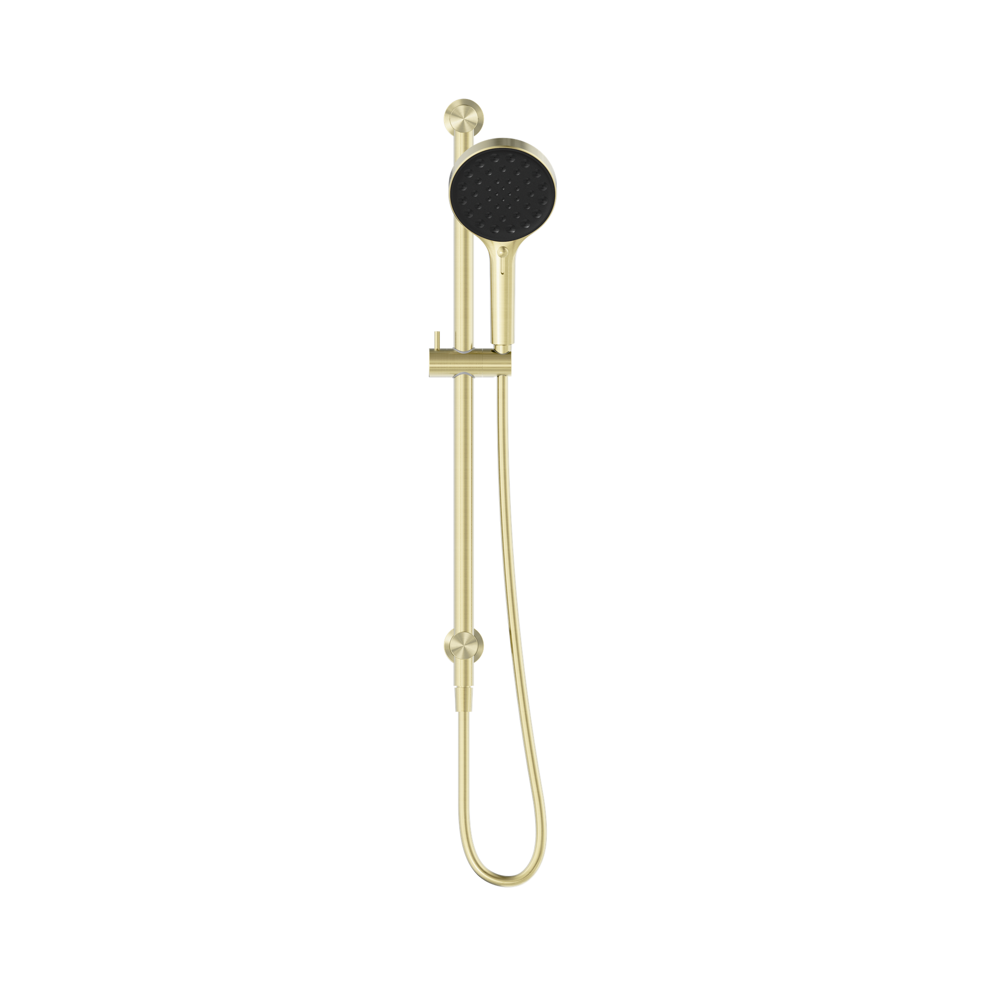 Nero Serenity Rail Shower, Brushed Gold