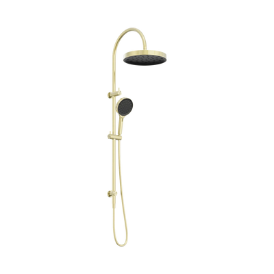 Nero Serenity Twin Shower, Brushed Gold