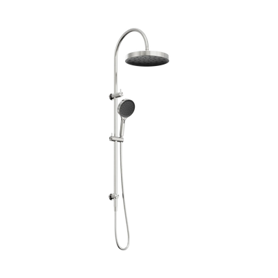 Nero Serenity Twin Shower, Brushed Nickel