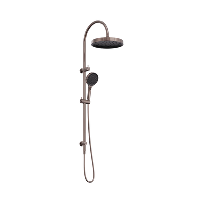 Nero Serenity Twin Shower, Brushed Bronze