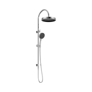 Nero Serenity Twin Shower, Chrome