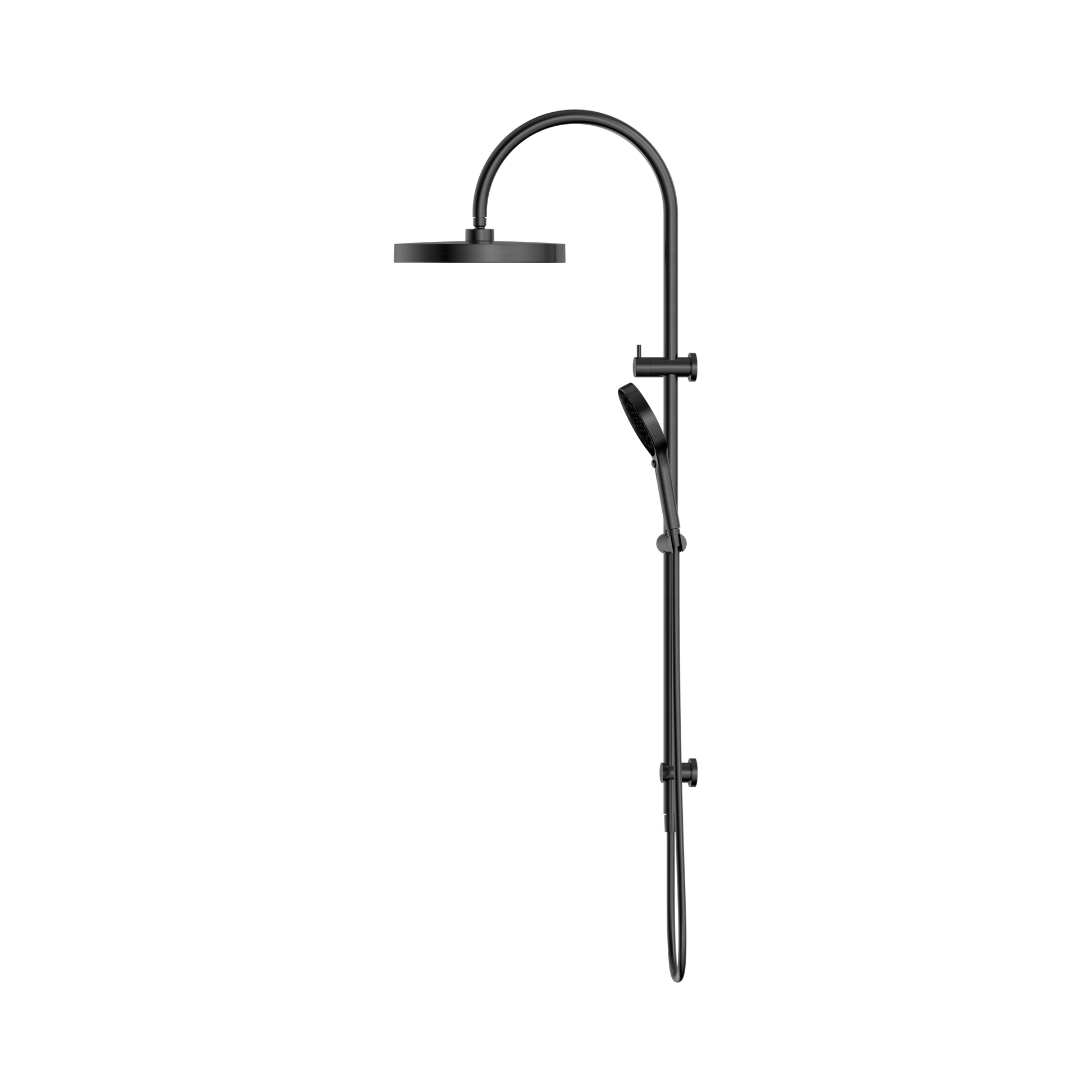 Nero Serenity Twin Shower, Gun Metal