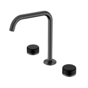 Nero Serenity Bath/Kitchen Set Edge Spout With Marquina Black Handle